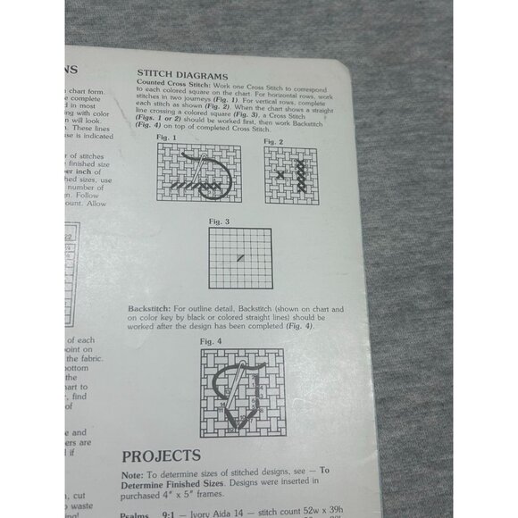 From the Psalms Leisure Arts Leaflet 315 Pamphlet by Anne Van Wagner Young 1984 - Picture 9 of 10